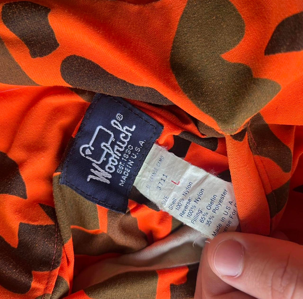 1980s Reversible Woolrich Hunting Jacket L
