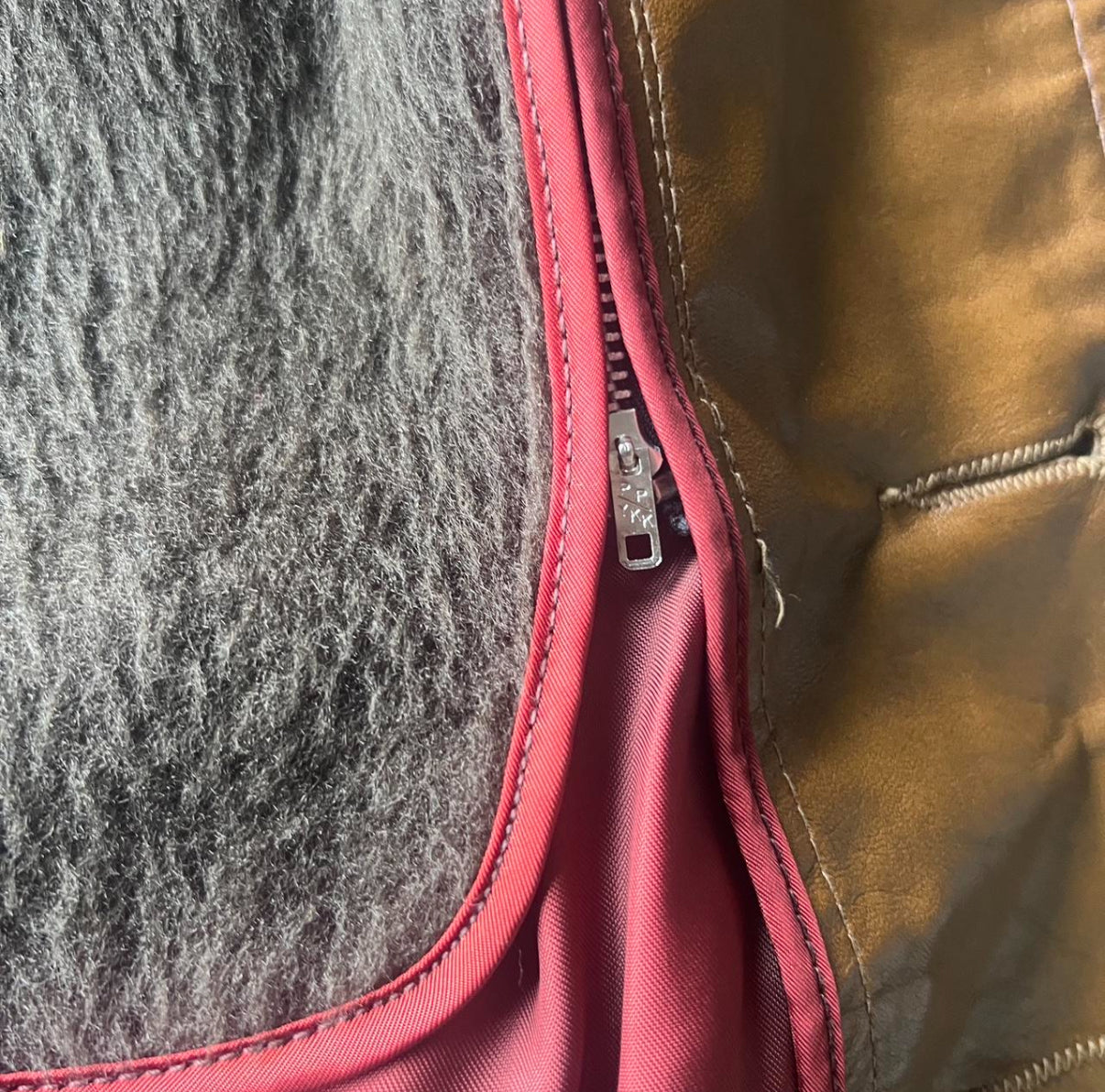 1960s Brown Leather Jacket L