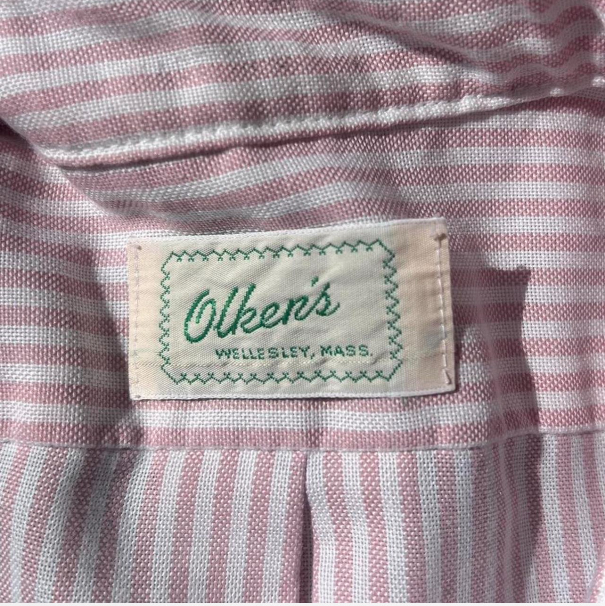 1960s Stripped Button Up M